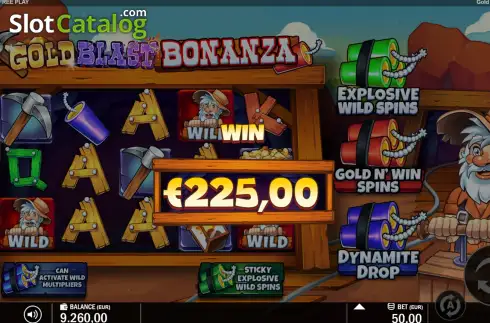 Οθόνη3. Gold Blast Bonanza Κουλοχέρης 