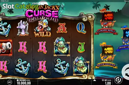 Οθόνη2. Captain Jack's Curse Κουλοχέρης 