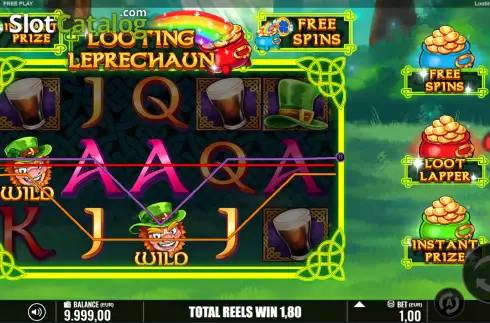 Οθόνη3. Looting Leprechaun Κουλοχέρης