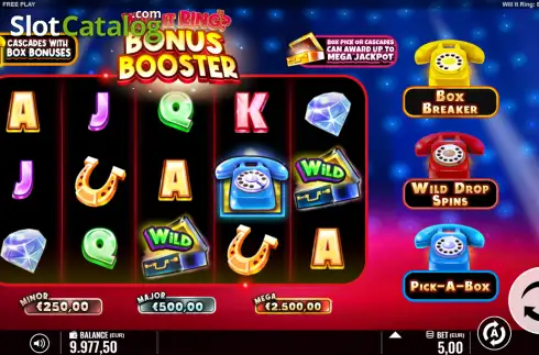 Οθόνη2. Will it Ring? Bonus Booster Κουλοχέρης