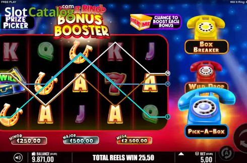 Οθόνη3. Will it Ring? Bonus Booster Κουλοχέρης