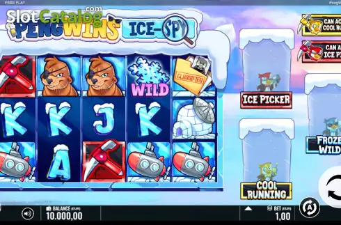 Οθόνη2. PengWins: Ice-Spy Κουλοχέρης