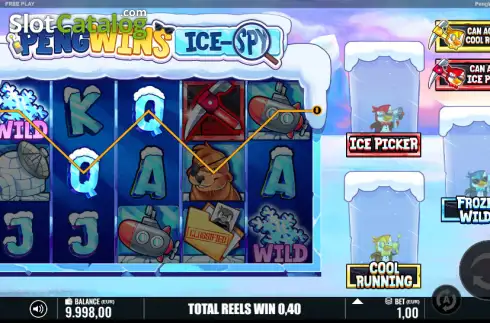 Οθόνη3. PengWins: Ice-Spy Κουλοχέρης