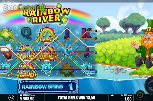 Οθόνη3. Rainbow River Κουλοχέρης