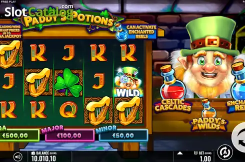 Οθόνη2. Paddy's Potions Κουλοχέρης