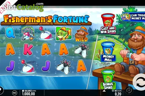 Οθόνη2. Fisherman's Fortune Κουλοχέρης