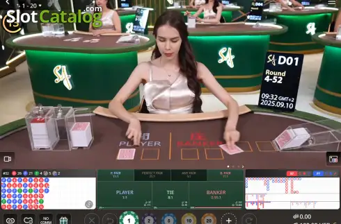 Οθόνη2. Baccarat (SA Gaming) Κουλοχέρης