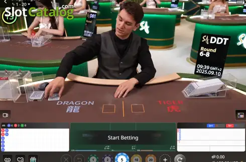 Οθόνη2. Dragon Tiger (SA Gaming) Κουλοχέρης