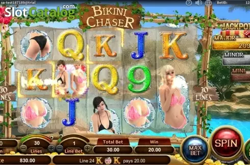 Οθόνη5. Bikini Chaser Κουλοχέρης