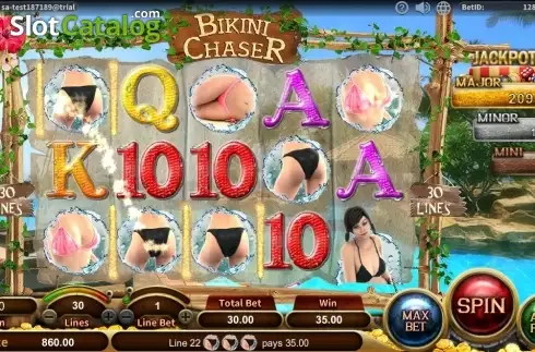 Οθόνη4. Bikini Chaser Κουλοχέρης