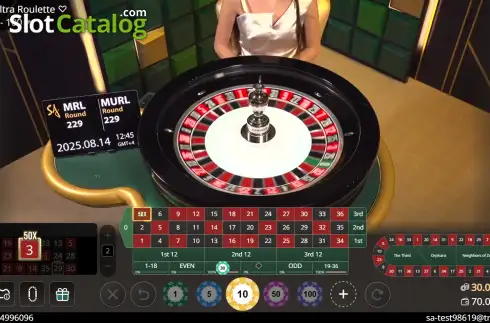 Οθόνη3. Ultra Roulette Κουλοχέρης