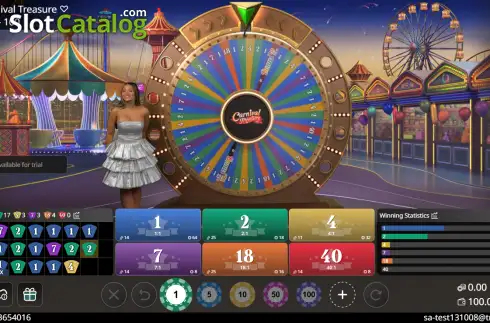 Οθόνη2. Carnival Treasure Κουλοχέρης