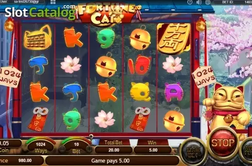Οθόνη3. Fortune Cat (SimplePlay) Κουλοχέρης