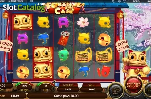 Οθόνη6. Fortune Cat (SimplePlay) Κουλοχέρης