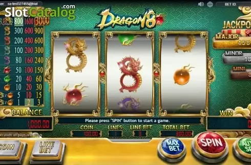Οθόνη2. Dragon 8 (SimplePlay) Κουλοχέρης
