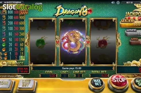 Οθόνη4. Dragon 8 (SimplePlay) Κουλοχέρης
