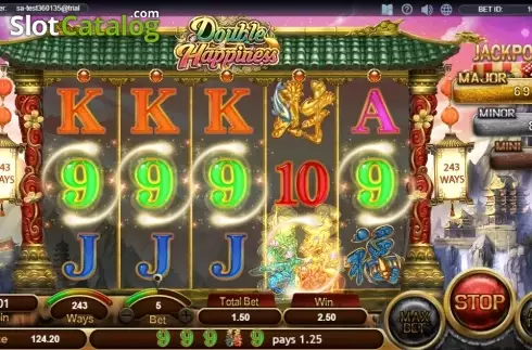 Οθόνη6. Double Happiness (SimplePlay) Κουλοχέρης
