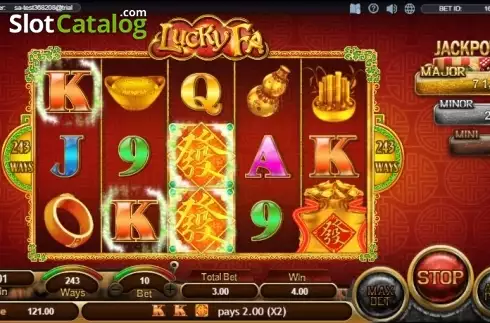 Οθόνη3. Lucky Fa Κουλοχέρης