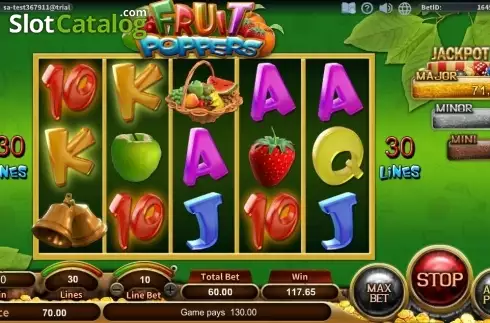 Οθόνη3. Fruit Poppers Κουλοχέρης 