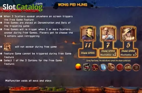 Οθόνη7. Wong Fei Hung Κουλοχέρης