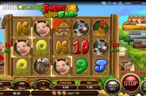 Οθόνη3. Funny Farm Κουλοχέρης 