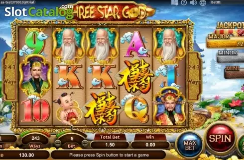 Οθόνη2. Three Star God Κουλοχέρης
