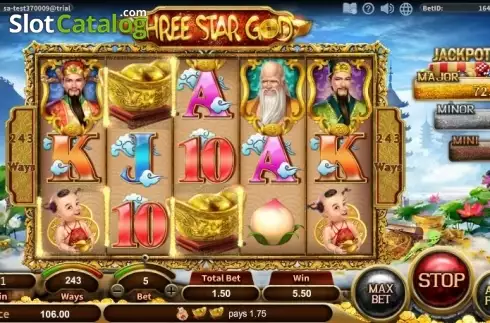 Οθόνη3. Three Star God Κουλοχέρης