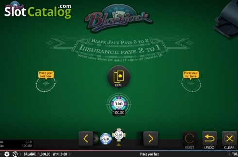 Οθόνη3. Blackjack (Shuffle Muster) Κουλοχέρης