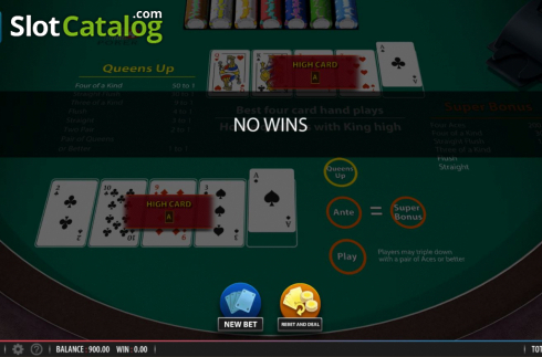 Οθόνη5. Crazy 4 Poker (Shuffle Master) Κουλοχέρης