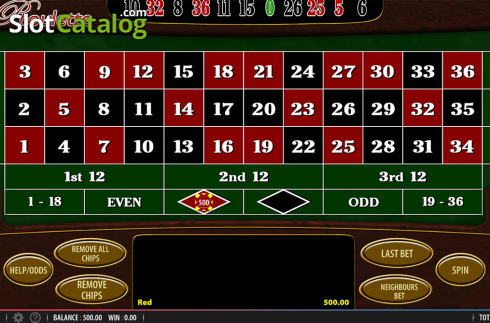 Οθόνη3. Original Roulette Κουλοχέρης