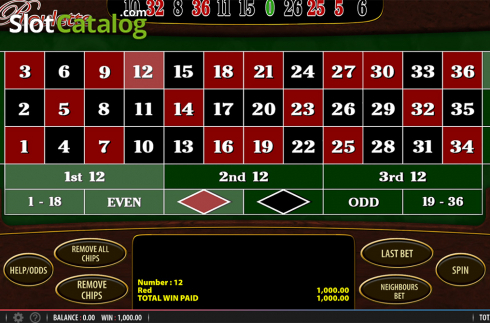 Οθόνη6. Original Roulette Κουλοχέρης