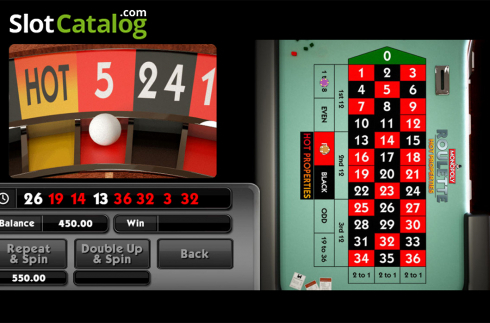 Οθόνη7. Monopoly Roulette Hot Properties Κουλοχέρης