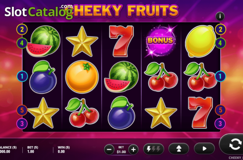 Οθόνη2. Cheeky Fruits Κουλοχέρης