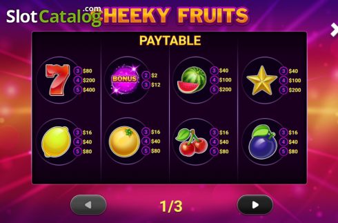 Οθόνη6. Cheeky Fruits Κουλοχέρης