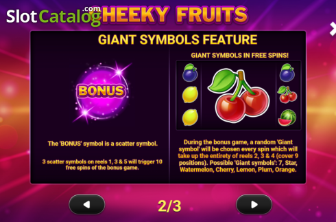 Οθόνη7. Cheeky Fruits Κουλοχέρης