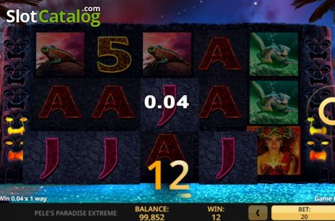 Οθόνη3. Peles Paradise Extreme Κουλοχέρης