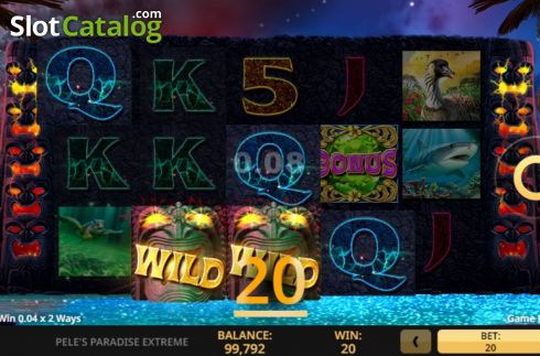 Οθόνη4. Peles Paradise Extreme Κουλοχέρης