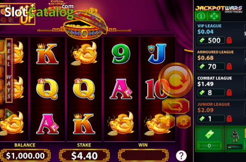 Οθόνη3. Jin Ji Bao Xi Jackpot Wars Κουλοχέρης 