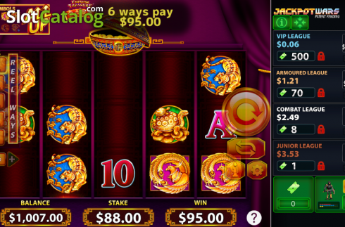Οθόνη4. Jin Ji Bao Xi Jackpot Wars Κουλοχέρης 