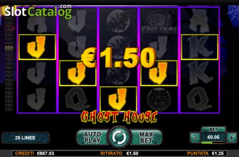 Οθόνη5. Ghost House (Nazionale Elettronica) Κουλοχέρης 