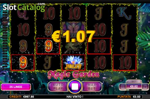 Οθόνη5. Magic Garden (Nazionale Elettronica) Κουλοχέρης