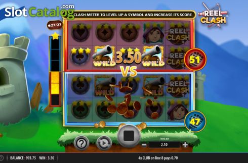 Οθόνη4. Reel Clash Κουλοχέρης
