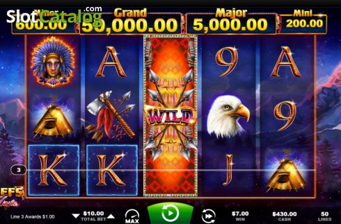 Οθόνη4. Chiefs Magic (Ainsworth) Κουλοχέρης