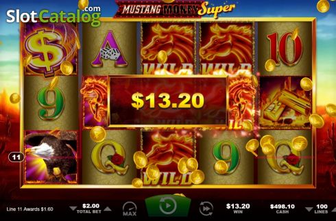 Οθόνη5. Mustang Money Super Κουλοχέρης 