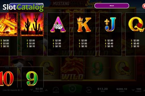 Οθόνη7. Mustang Money Super Κουλοχέρης 