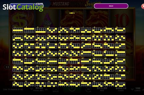 Οθόνη9. Mustang Money Super Κουλοχέρης 