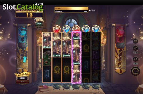 Οθόνη7. Perfect Potions Megaways Κουλοχέρης