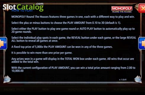 Οθόνη6. Monopoly Round The Houses Κουλοχέρης