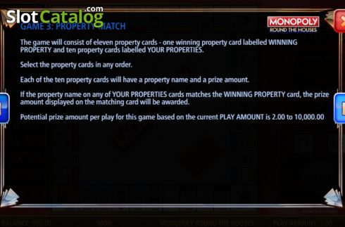 Οθόνη9. Monopoly Round The Houses Κουλοχέρης