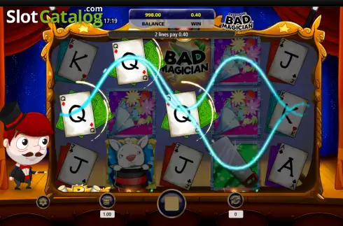 Οθόνη3. Dave Lame Bad Magician Κουλοχέρης